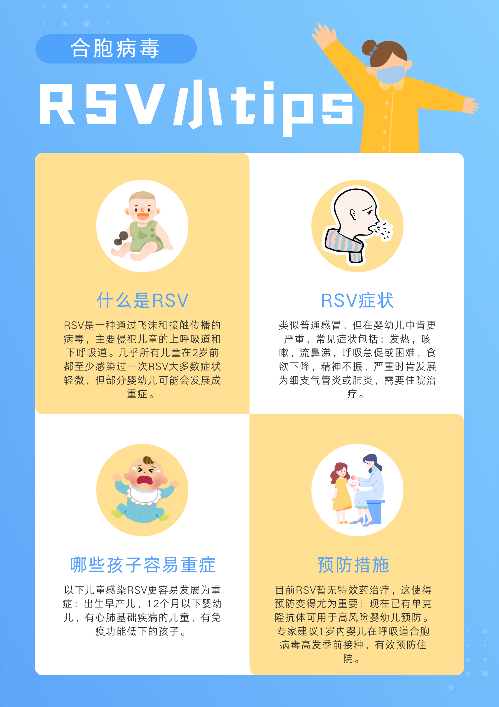 合胞病毒防护指南｜宝妈必看！守护宝宝健康